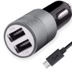 3.4 AMP Mobile Charger in Car For Fast Charging