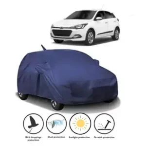 i20 Car Body Cover made from Best Quality fabric (Grey Color)